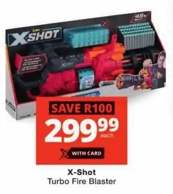 Checkers X-Shot Turbo Fire Blaster offer
