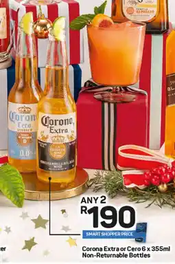 Pick n Pay Corona Extra or Cero NRB offer
