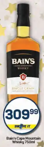 Pick n Pay Bain's Cape Mountain Whisky offer