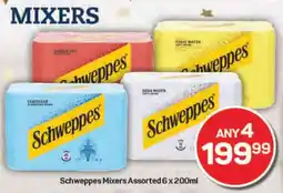 Pick n Pay Schweppes Mixers Assorted offer