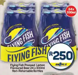 Pick n Pay Flying Fish Pressed Lemon Flavoured Beer Non-Returnable Bottles offer