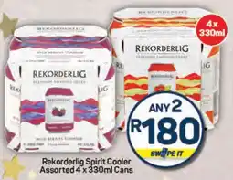 Pick n Pay Rekorderlig Spirit Cooler Assorted Cans offer