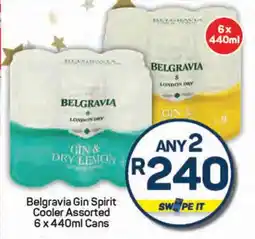 Pick n Pay Belgravia Gin Spirit Cooler Assorted Cans offer