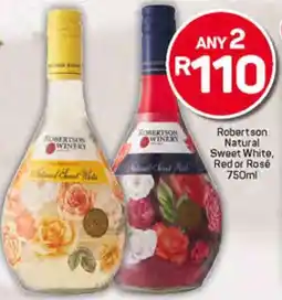 Pick n Pay Robertson Natural Sweet White, Red or Rosé offer