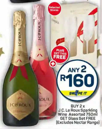 Pick n Pay J.C. Le Roux Sparkling Wine Assorted offer
