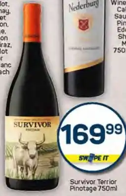 Pick n Pay Survivor Terrior Pinotage offer