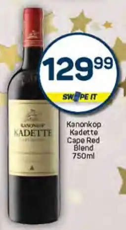 Pick n Pay Kanonkop Kadette Cape Red Blend offer