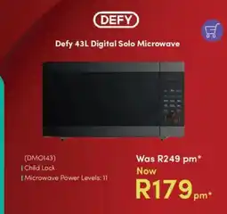 Teljoy Defy Digital Solo Microwave offer