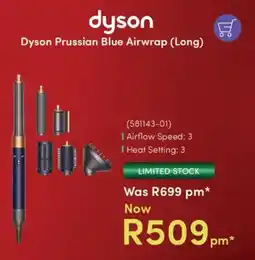 Teljoy Dyson Prussian Blue Airwrap Long offer