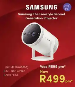 Teljoy Samsung The Freestyle Second Generation Projector offer