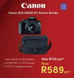 Teljoy Canon EOS 2000D DC Starter Bundle offer