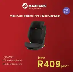 Teljoy Maxi Cosi RodiFix Pro I-Size Car Seat offer