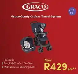 Teljoy Graco Comfy Cruiser Travel System offer