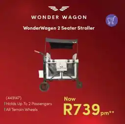 Teljoy WonderWagen 2 Seater Stroller offer