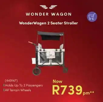 Teljoy WonderWagen 2 Seater Stroller offer