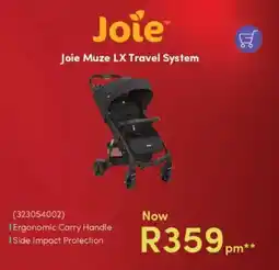 Teljoy Joie Muze LX Travel System offer