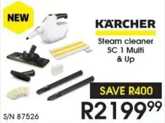 Hirsch's Karcher Steam cleaner SC 1 Multi & Up offer