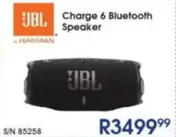 Hirsch's JBL Charge 6 Bluetooth Speaker offer