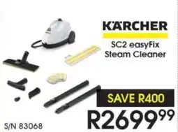 Hirsch's Karcher SC2 EasyFix Steam Cleaner offer