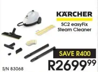 Hirsch's Karcher SC2 EasyFix Steam Cleaner offer
