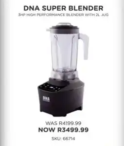 Hirsch's Dna super blender offer