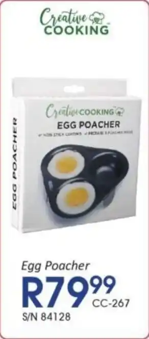 Hirsch's Creative Cooking Egg Poacher offer