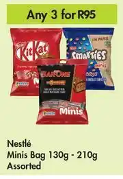 Game Nestle Minis Bag Assorted-For Any 3 x 130g-210g offer