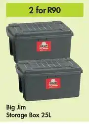 Game Big Jim 25Ltr Storage Box-For 2 offer