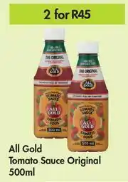 Game All Gold Tomato Sauce (Original)-For 2 x 500ml offer