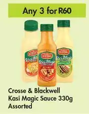 Game Crosse & Blackwell Kasi Magic Sauce-For Any 3 x 330g offer