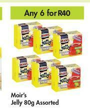 Game Moir's Jelly Assorted-For Any 6 x 80g offer
