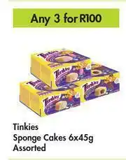 Game Tinkies Sponge Cakes Assorted-For Any 3 x 6 x 45g offer