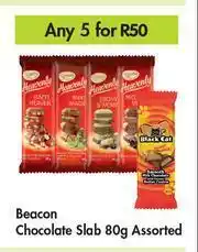 Game Beacon Chocolate Slab Assorted-For Any 5 x 80g offer