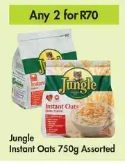 Game Jungle Instant Oats Assorted-For Any 2 x 750g offer