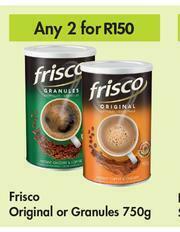 Game Frisco (Original Or Granules)-For Any 2 x 750g offer