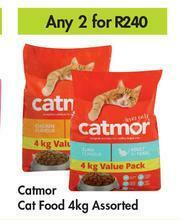 Game Catmor Cat Food Assorted-For Any 2 x 4kg offer