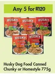 Game Husky Dog Food Canned Chunky Or Homestyle-For Any 5 x 775g offer