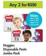 Game Huggies Disposable Pants Jumbo Pack-For Any 2 offer