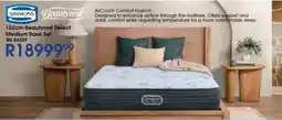 Hirsch's Simmons 152cm Beautyrest Select Medium Base Set offer