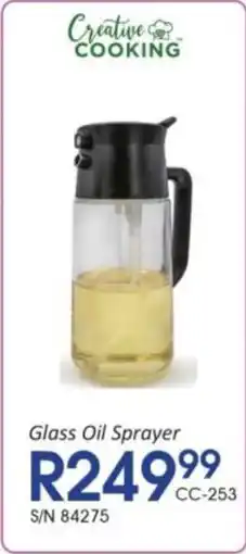 Hirsch's Creative Cooking Glass Oil Sprayer offer