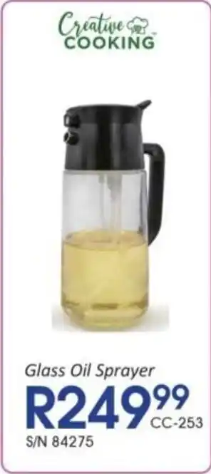 Hirsch's Creative Cooking Glass Oil Sprayer offer