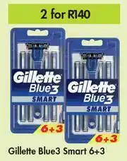 Game Gillette Blue 3 Smart 6 + 3-For 2 offer