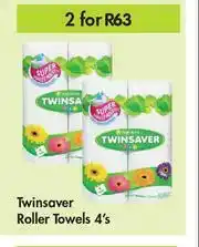 Game Twinsaver Roller Towels-For 2 x 4's offer