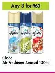 Game Glade Air Freshener Aerosol-For Any 3 x 180ml offer