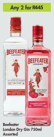 Game Beefeater London Dry Gin Assorted- For Any 2 x 750ml offer