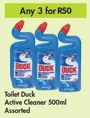 Game Duck Active Toilet Cleaner Assorted-For Any 3 x 500ml offer