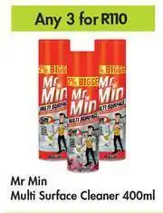 Game Mr. Min Multi Surface Cleaner-For Any 3 x 400ml offer