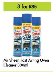 Game Mr. Sheen Fast Acting Oven Cleaner-For 3 x 300ml offer