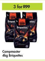 Game Campmaster Briquettes-For 3 x 4kg offer