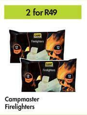 Game Campmaster Firelighters-For 2 offer